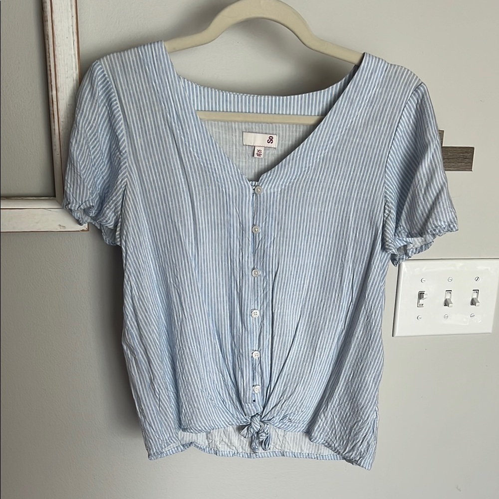 SO Striped Top